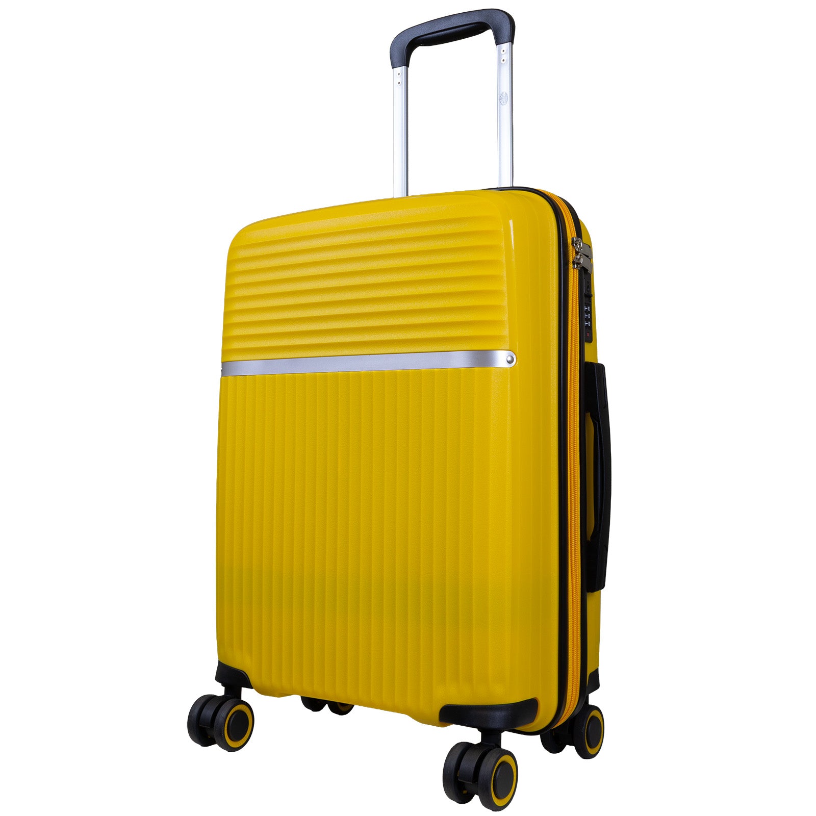 Trento Kabinenkoffer S – Hartschalenkoffer 4 Rollen Handgepäck robust & leicht