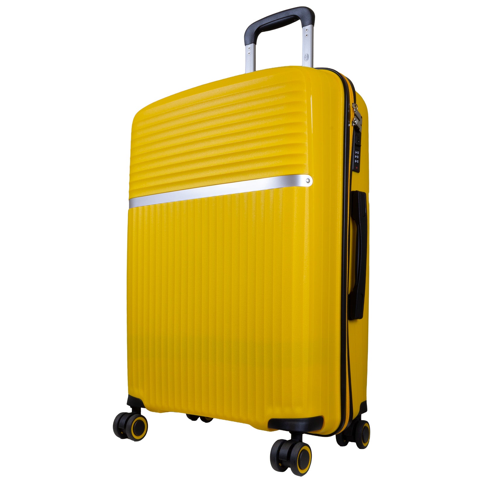 TRENTO Reisekoffer M – Hartschalenkoffer ABS 4 Rollen robust & leicht