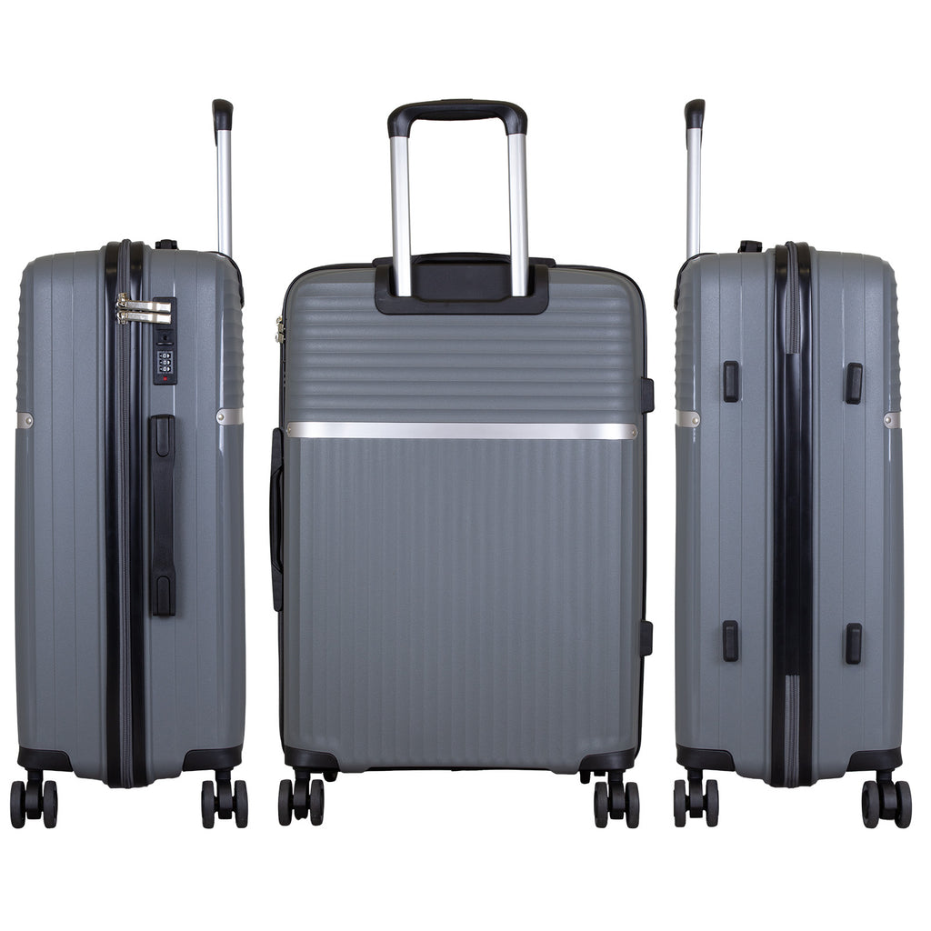 TRENTO Reisekoffer M – Hartschalenkoffer ABS 4 Rollen robust & leicht