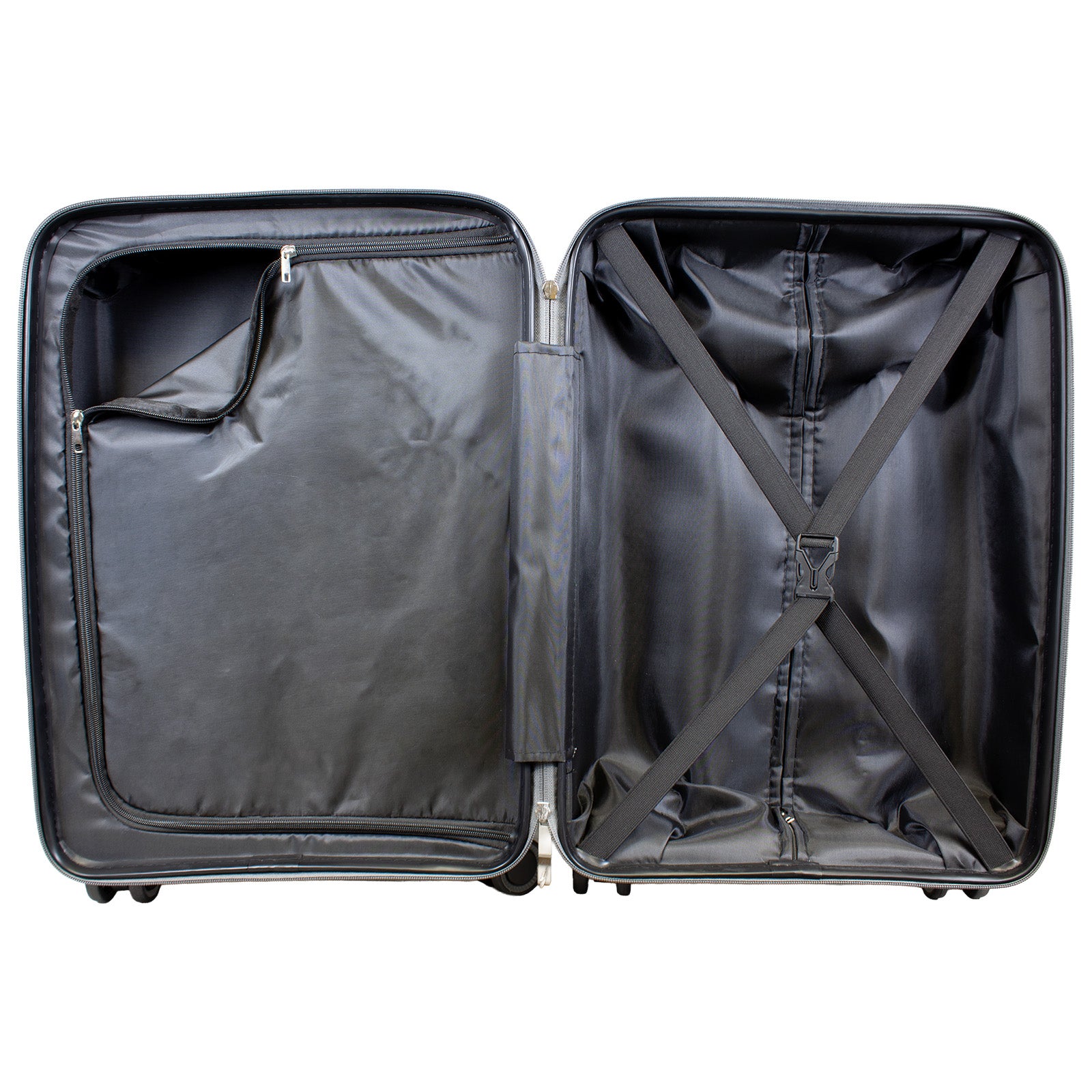 TRENTO Reisekoffer M – Hartschalenkoffer ABS 4 Rollen robust & leicht
