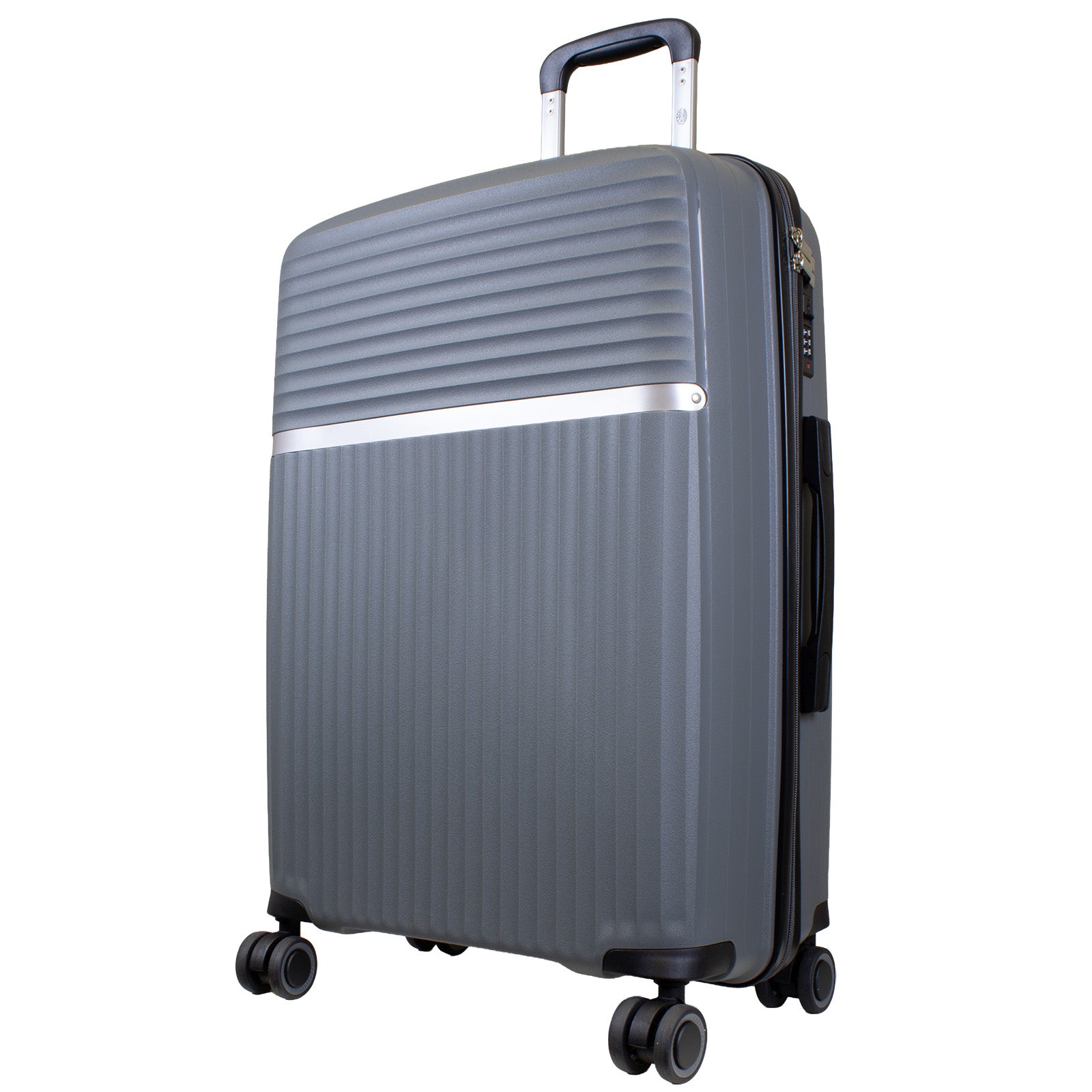 TRENTO Reisekoffer M – Hartschalenkoffer ABS 4 Rollen robust & leicht
