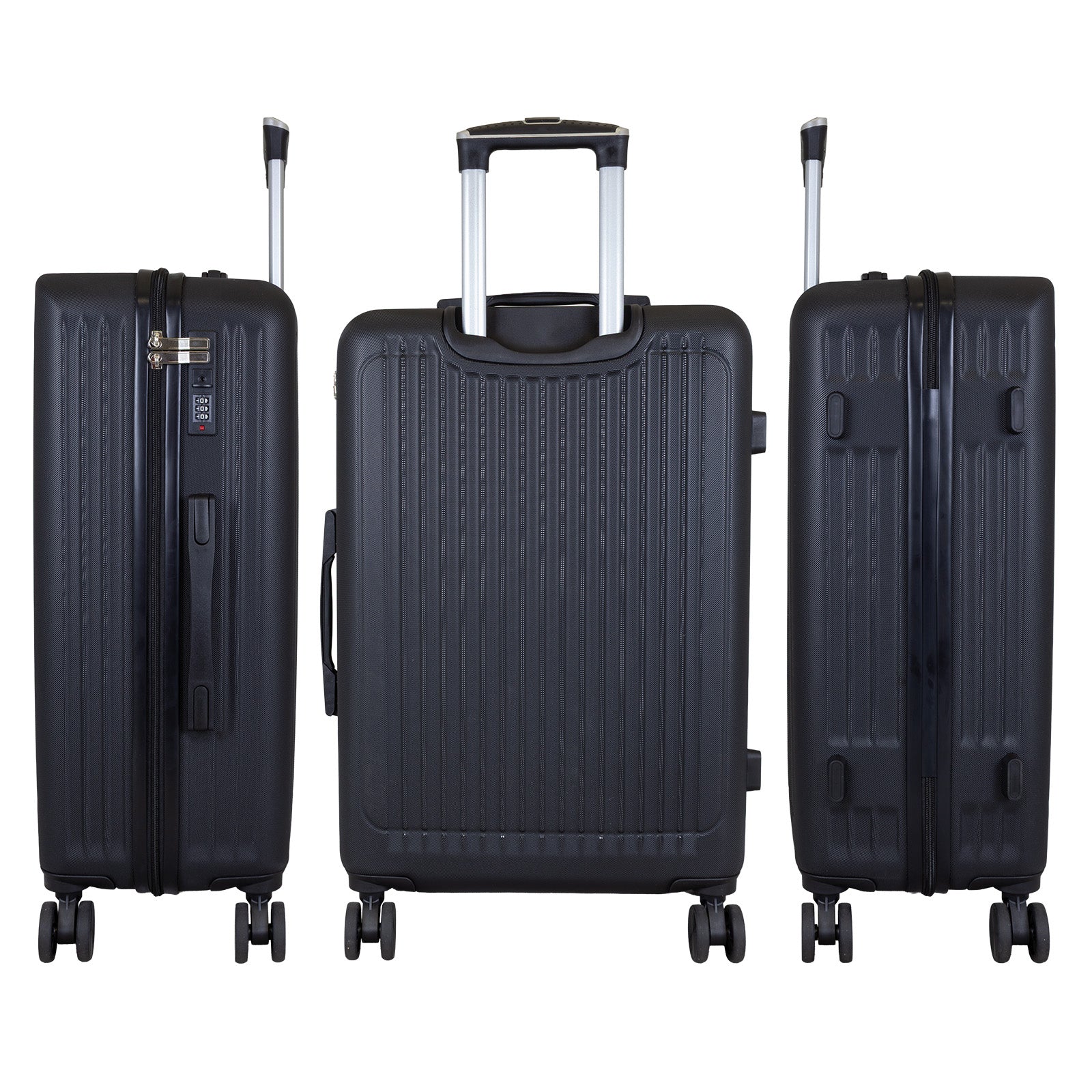 TOLEDO Reisekoffer L– Hartschalenkoffer ABS 4 Rollen