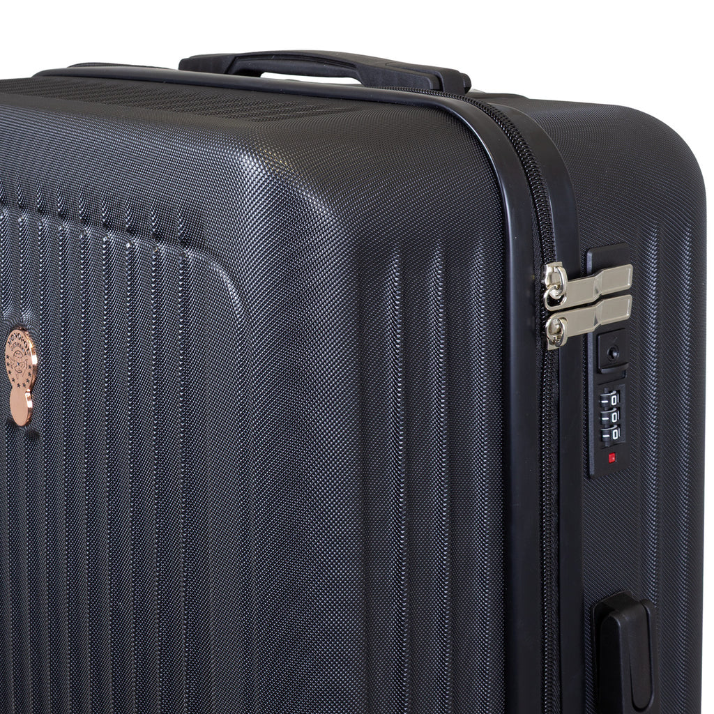 TOLEDO Reisekoffer L– Hartschalenkoffer ABS 4 Rollen