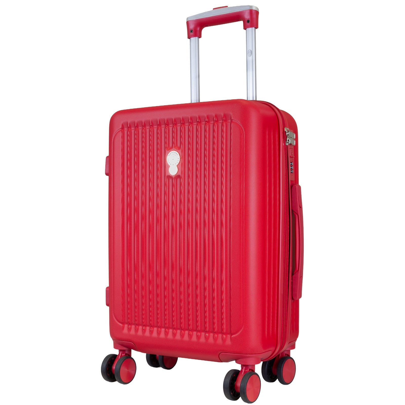 TOLEDO Kabinenkoffer S – Hartschalenkoffer ABS 4 Rollen Handgepäck