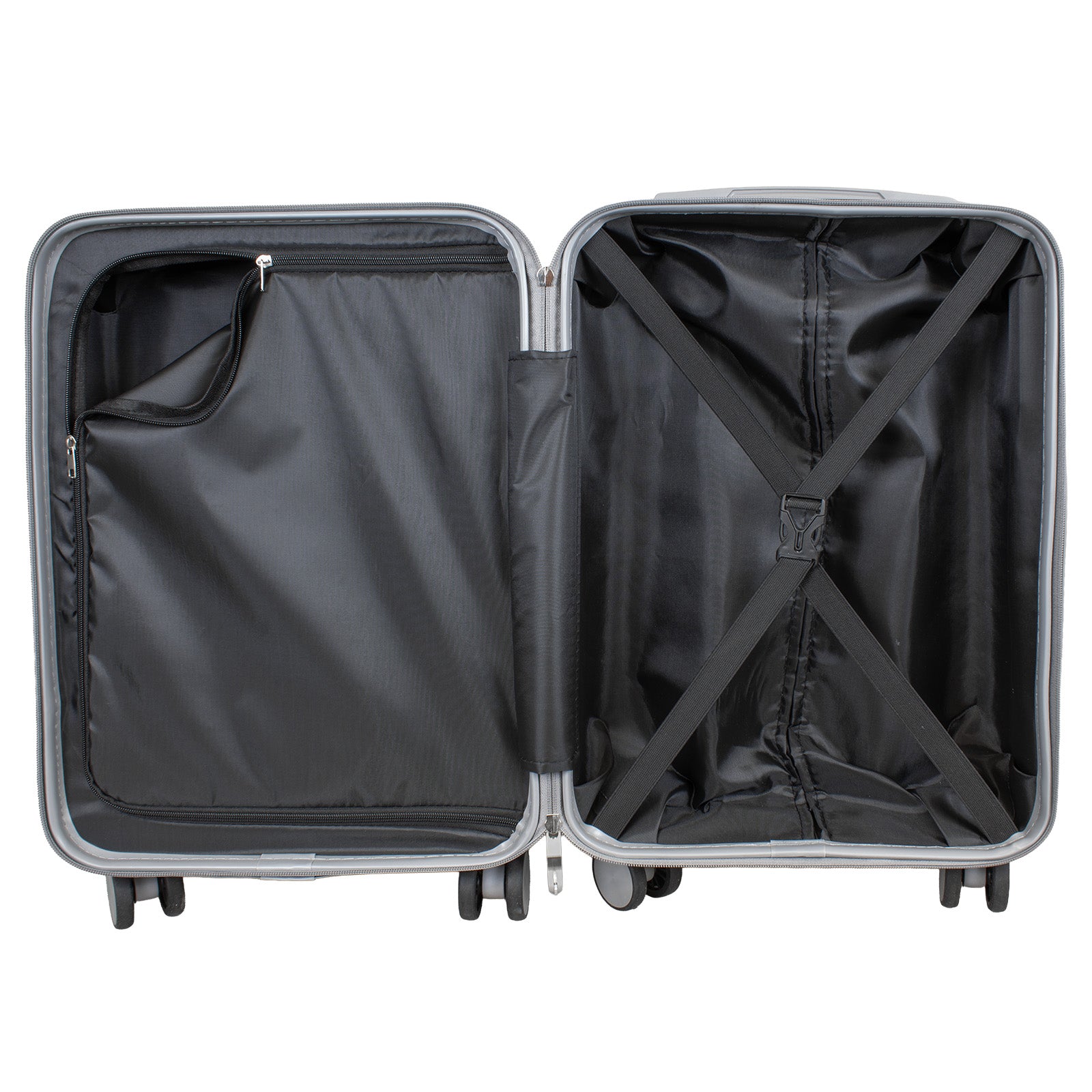 TOLEDO Reisekoffer L– Hartschalenkoffer ABS 4 Rollen