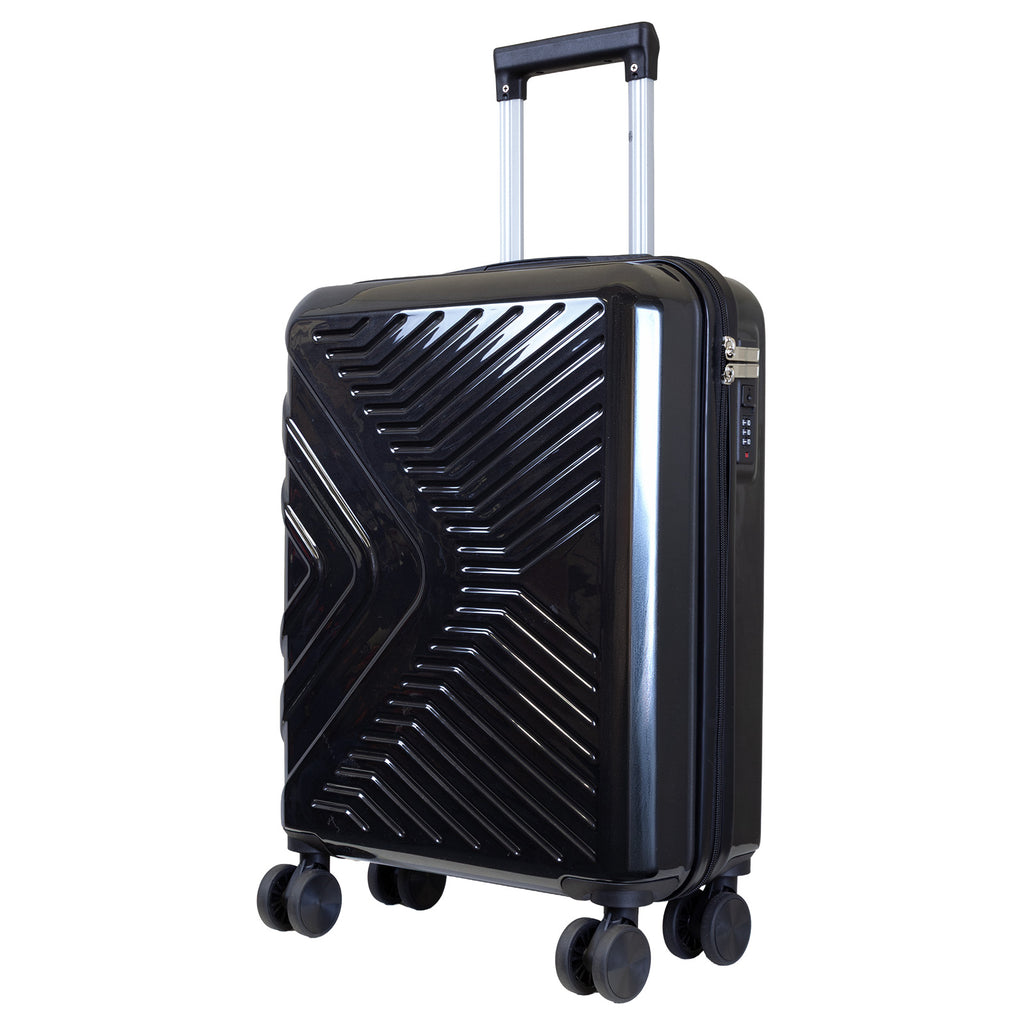 BERGAMO Kabinenkoffer S – Hartschalenkoffer ABS/Polycarbonat 4 Rollen Handgepäck