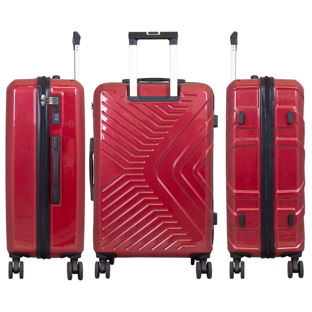 BERGAMO Kabinenkoffer S – Hartschalenkoffer ABS/Polycarbonat 4 Rollen Handgepäck
