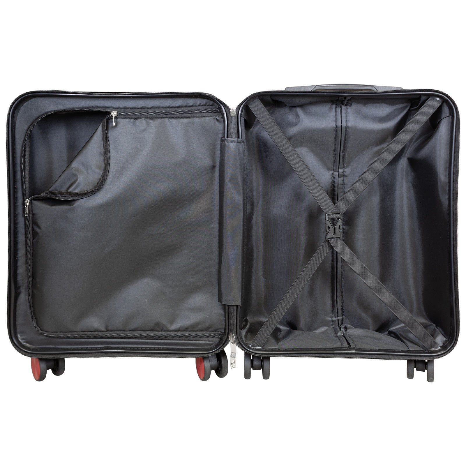 BERGAMO Kabinenkoffer S – Hartschalenkoffer ABS/Polycarbonat 4 Rollen Handgepäck