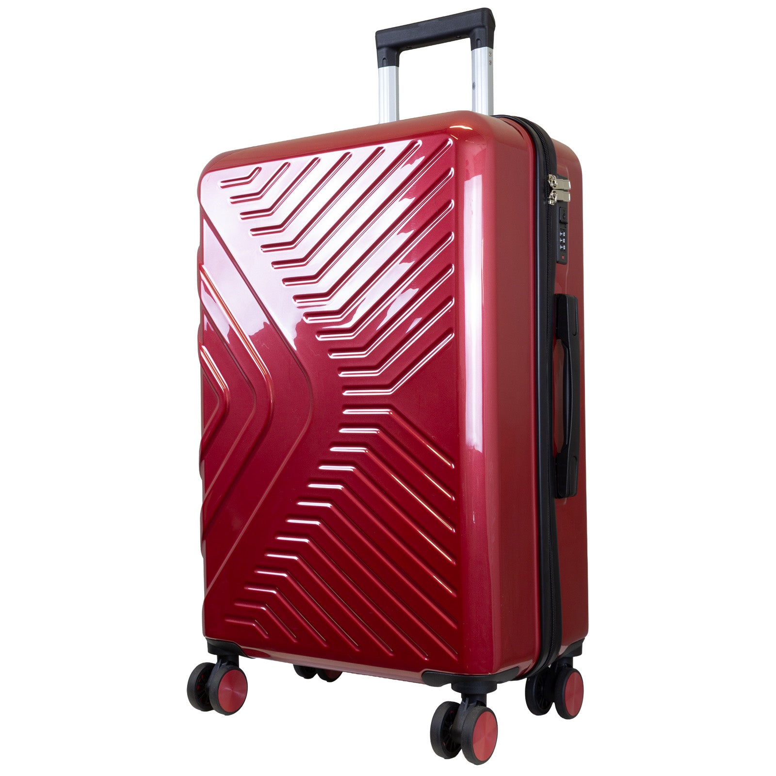 BERGAMO Reisekoffer M – Hartschalenkoffer ABS/Polycarbonat 4 Rollen