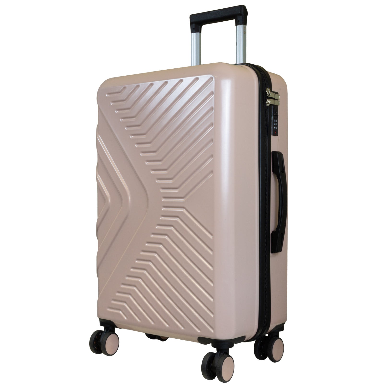 BERGAMO Reisekoffer M – Hartschalenkoffer ABS/Polycarbonat 4 Rollen