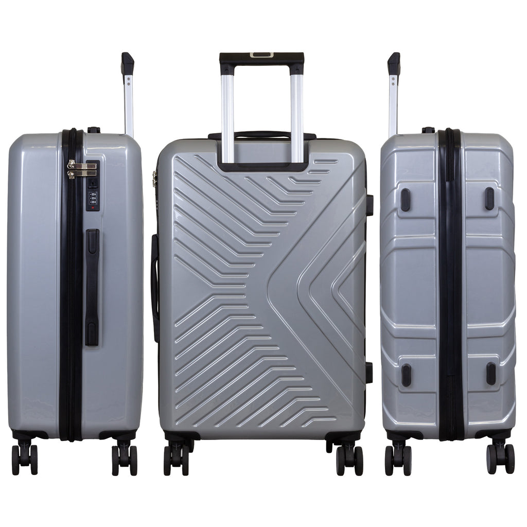 BERGAMO Kabinenkoffer S – Hartschalenkoffer ABS/Polycarbonat 4 Rollen Handgepäck