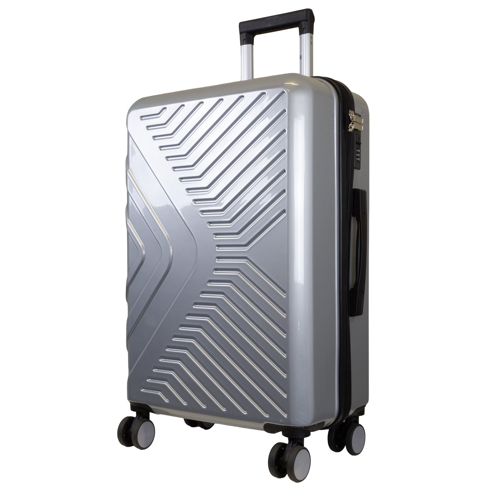 BERGAMO Reisekoffer M – Hartschalenkoffer ABS/Polycarbonat 4 Rollen
