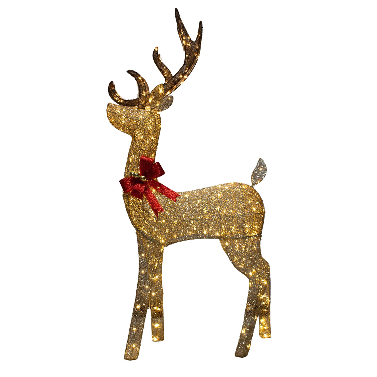 LED XXL Rentier 188 cm Weihnachtsdeko Outdoor & Indoor