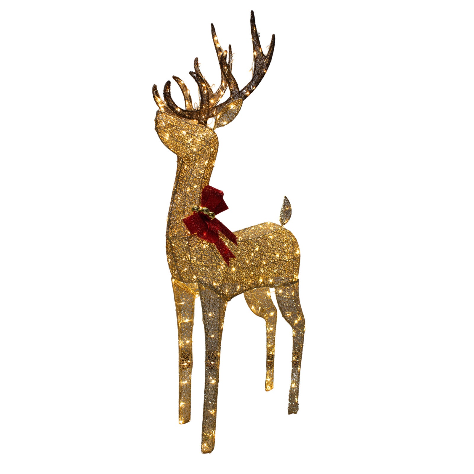 LED XXL Rentier 188 cm Weihnachtsdeko Outdoor & Indoor