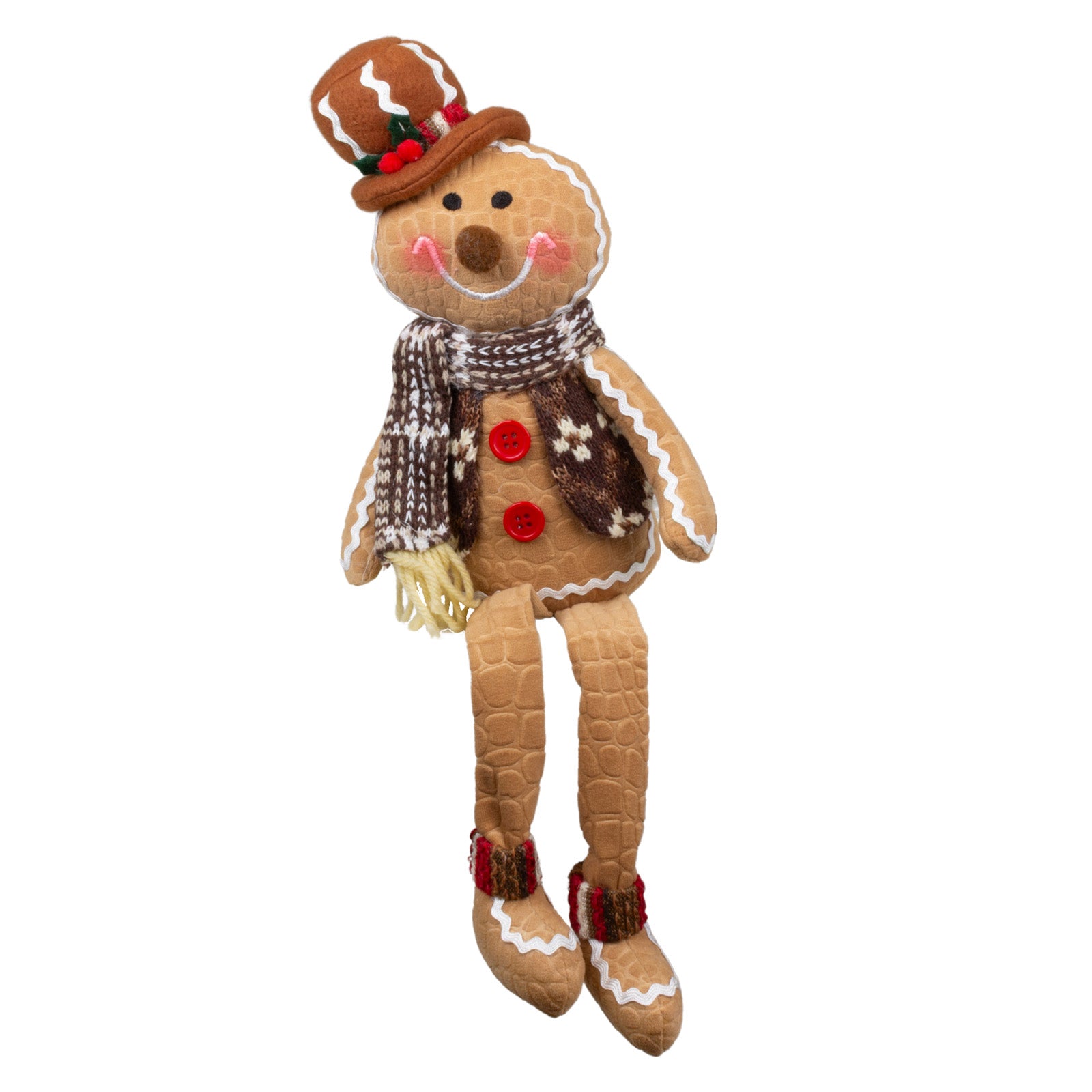 Lebkuchenfiguren Kantenhocker 22cm(40cm) 2 Designs, 2 Stück