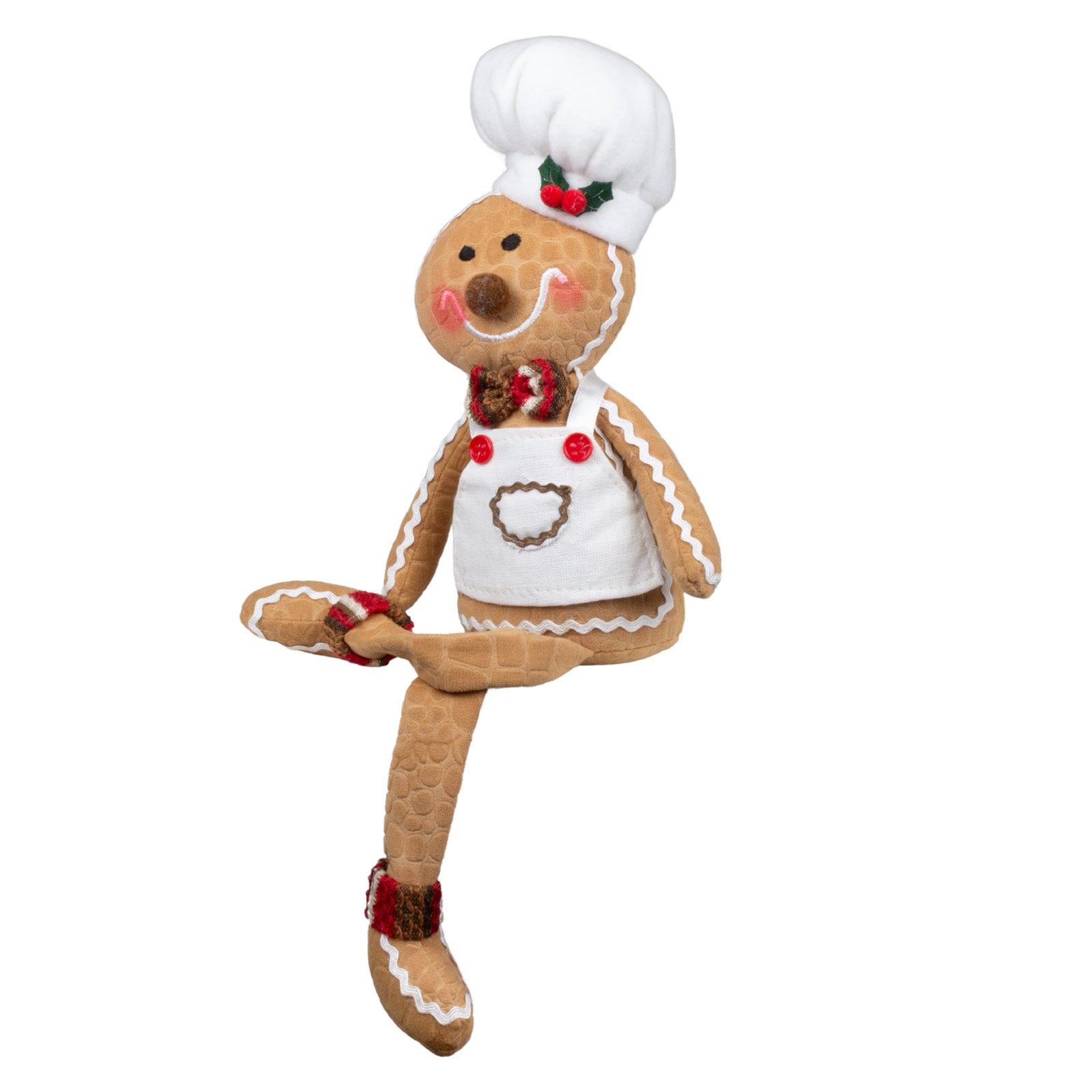 Lebkuchenfiguren Kantenhocker 22cm(40cm) 2 Designs, 2 Stück