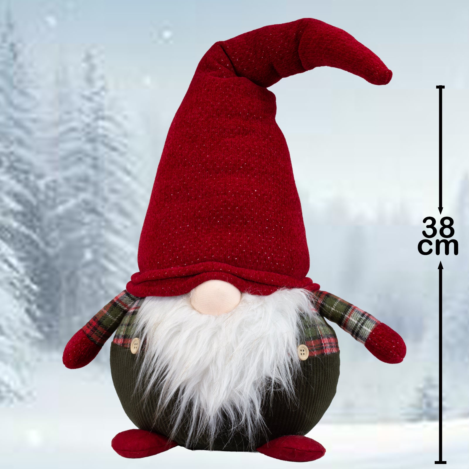 Wichtel 38cm (66cm) sitzend