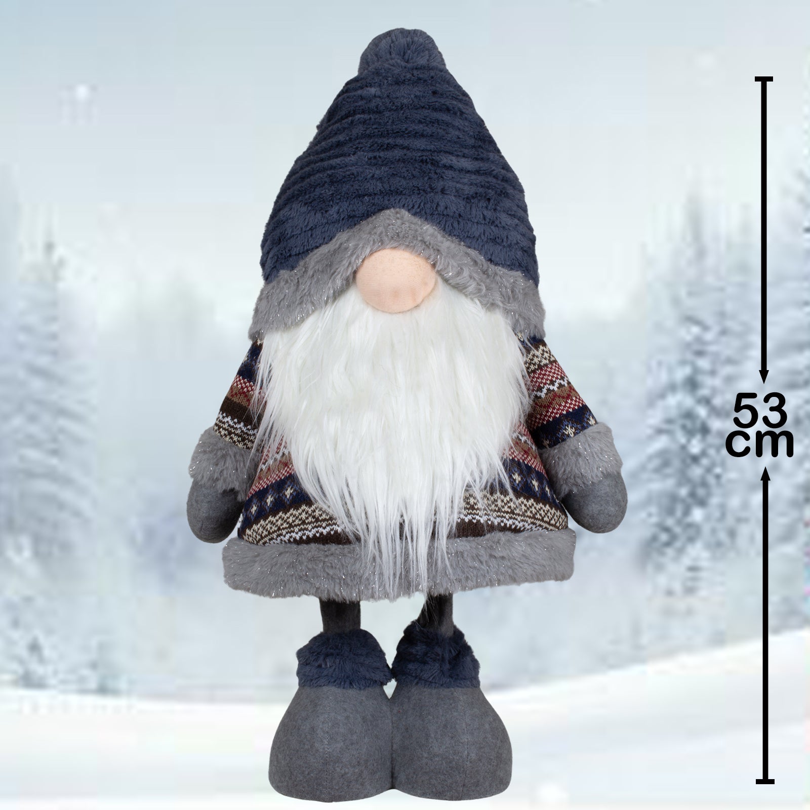 Wichtel 53cm (64cm) Wackelgnom