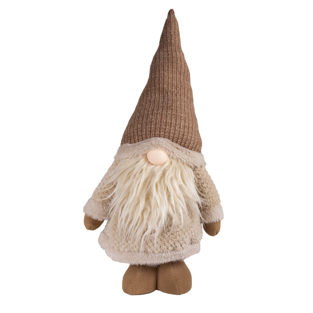 Weihnachtswichtel mit Teleskopbeine braun 45-67cm (64-90cm)