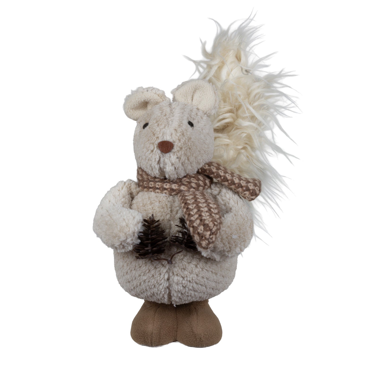 Eichhörnchen mit Teleskopbeinen 52-66cm – Handgefertigt