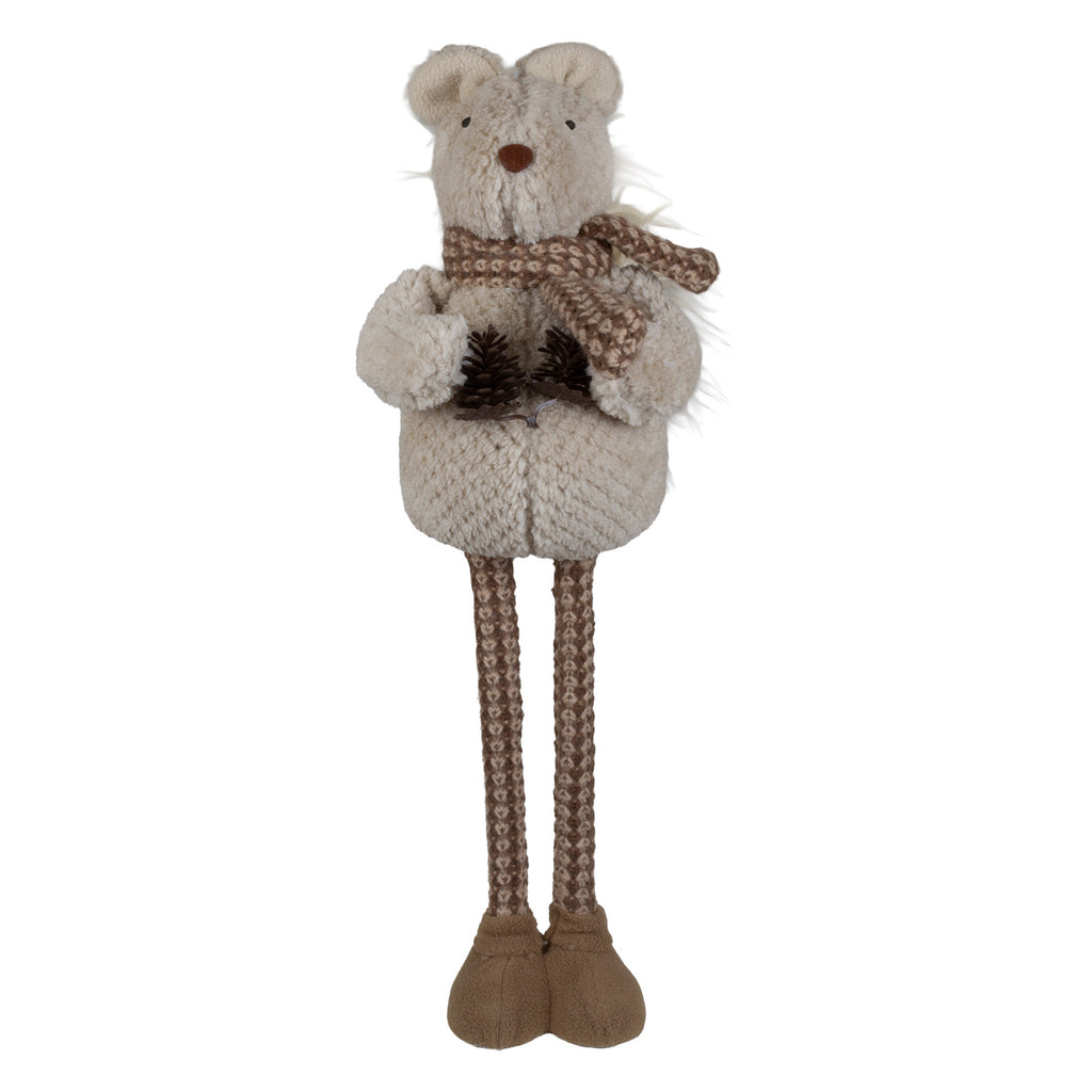 Eichhörnchen mit Teleskopbeinen 52-66cm – Handgefertigt