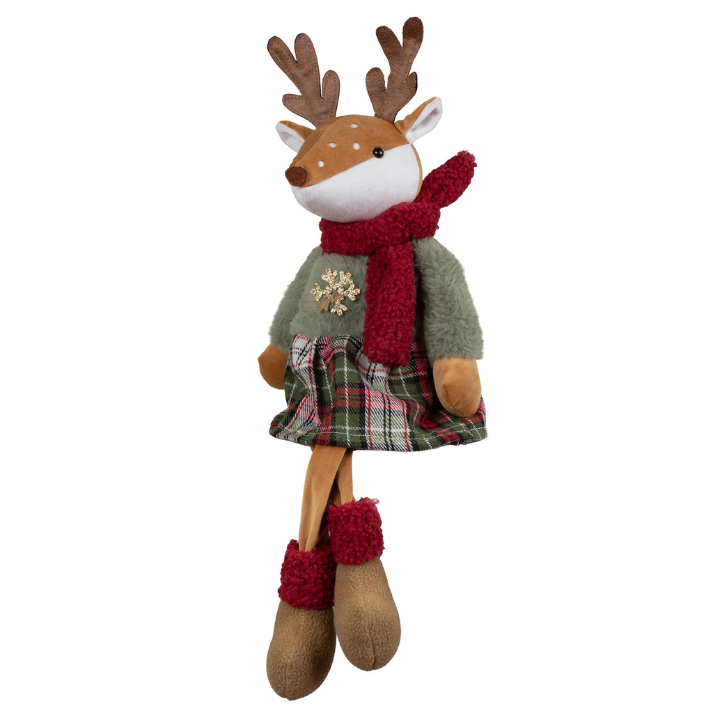 Hirsch Kantenhocker 62cm – 2 Designs, Handgefertigt