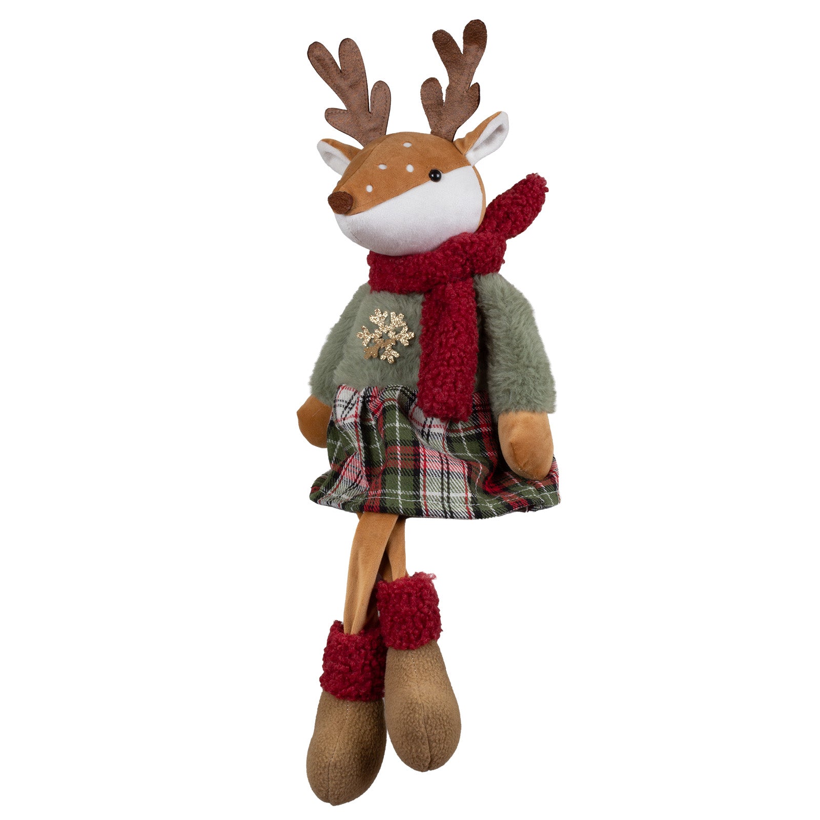 Hirsch Kantenhocker 62cm – 2 Designs, Handgefertigt