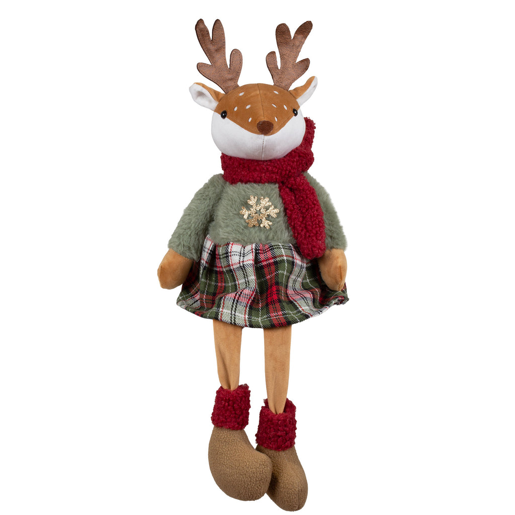 Hirsch Kantenhocker 62cm – 2 Designs, Handgefertigt