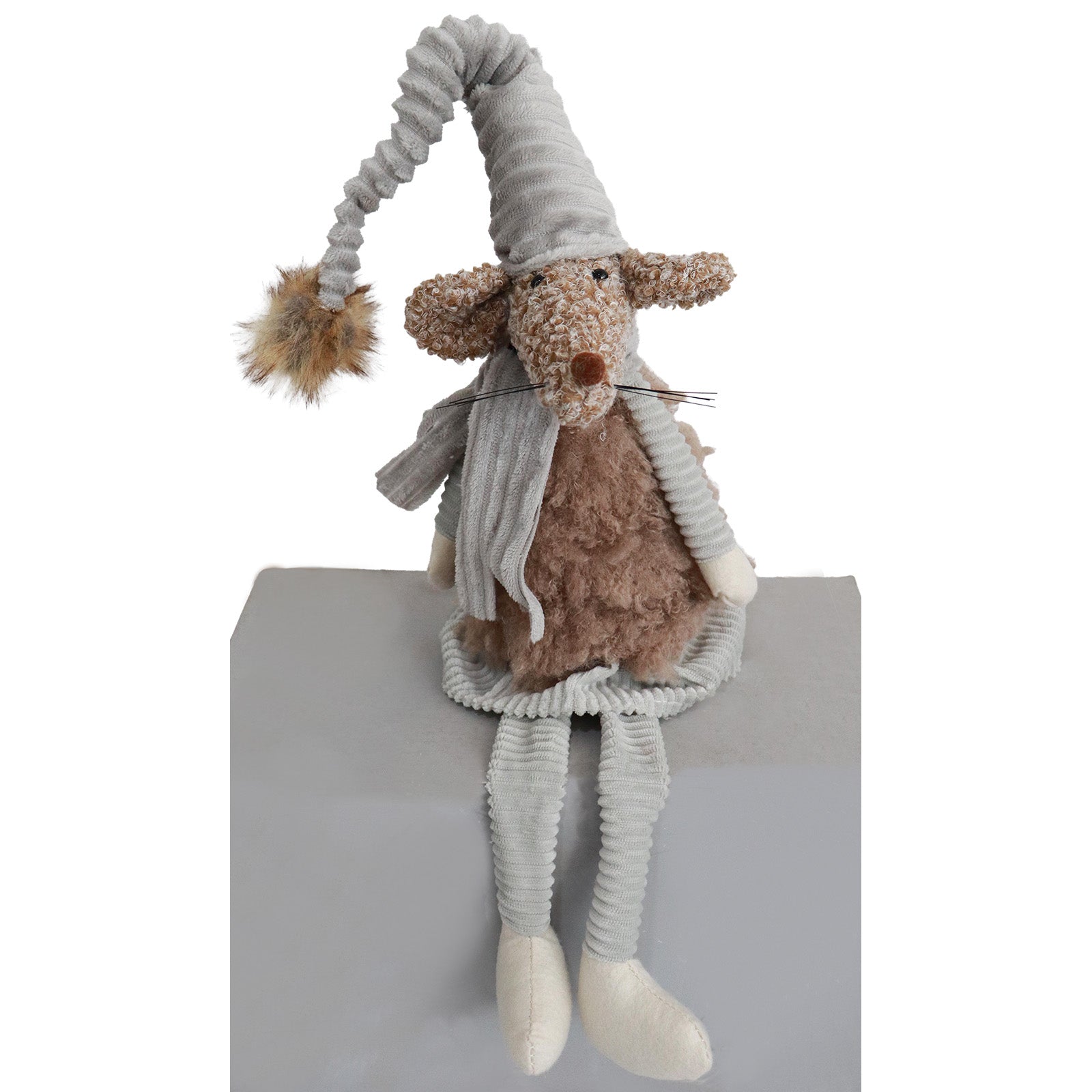 Maus Kantenhocker 70cm – 2 Designs, Handgefertigt