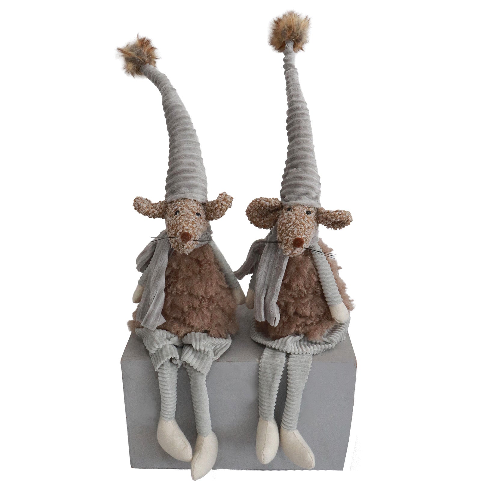 Maus Kantenhocker 70cm – 2 Designs, Handgefertigt