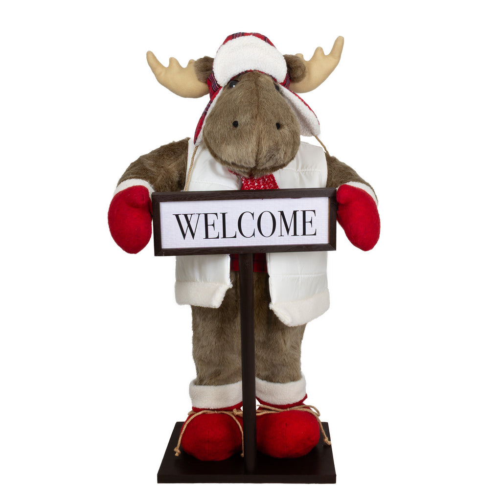 Weihnachtselch 100cm stehend Dekoartikel