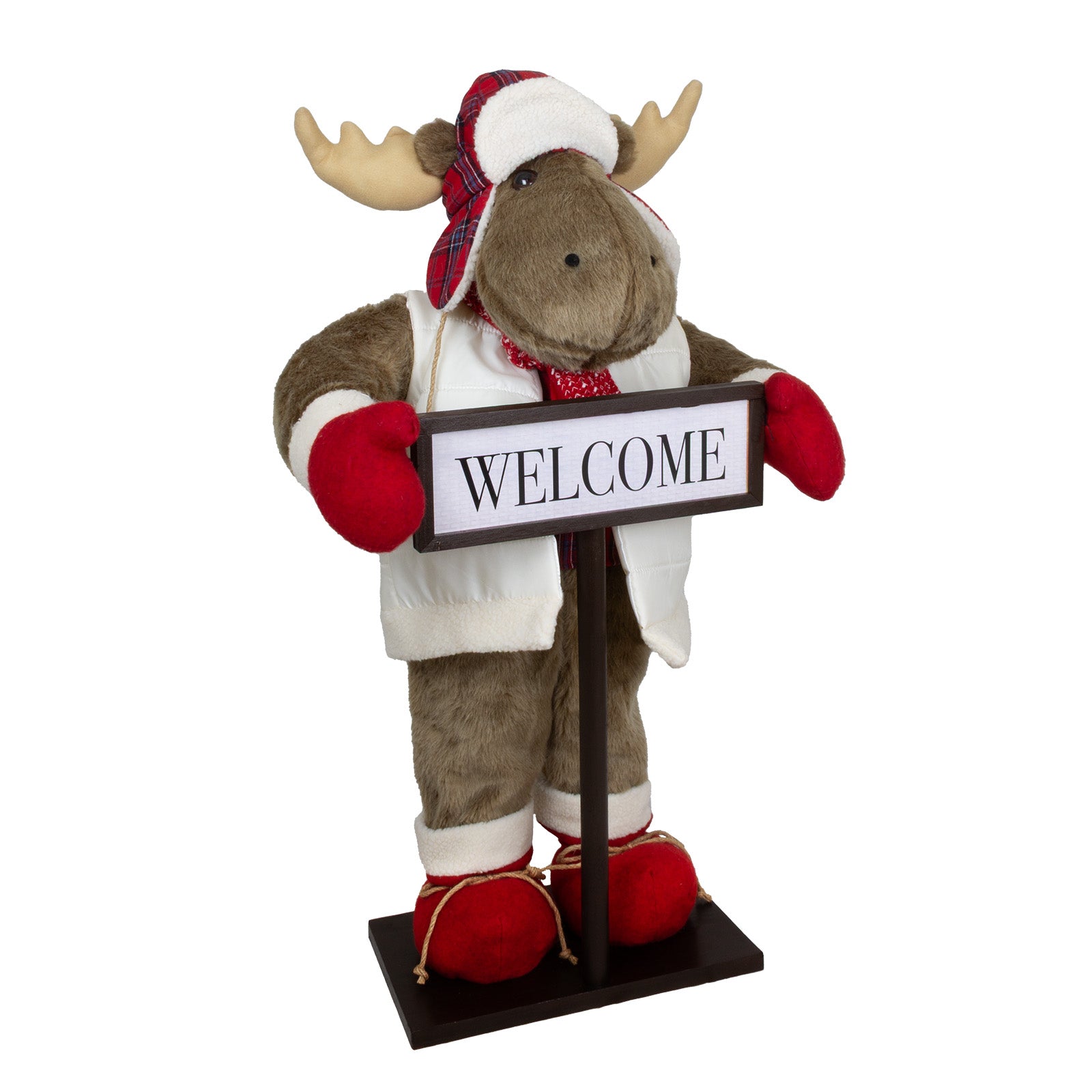 Weihnachtselch 100cm stehend Dekoartikel