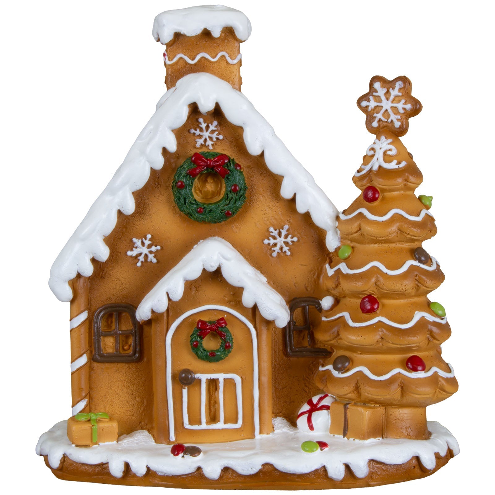 Lebkuchenhaus 14cm, Polyresin(2)