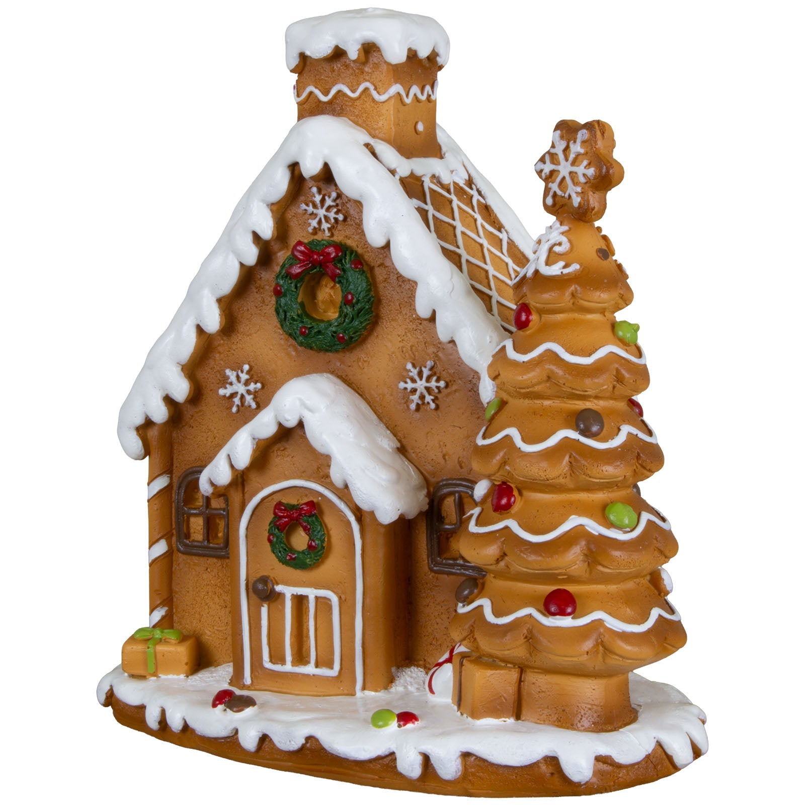 Lebkuchenhaus 14cm, Polyresin(2)