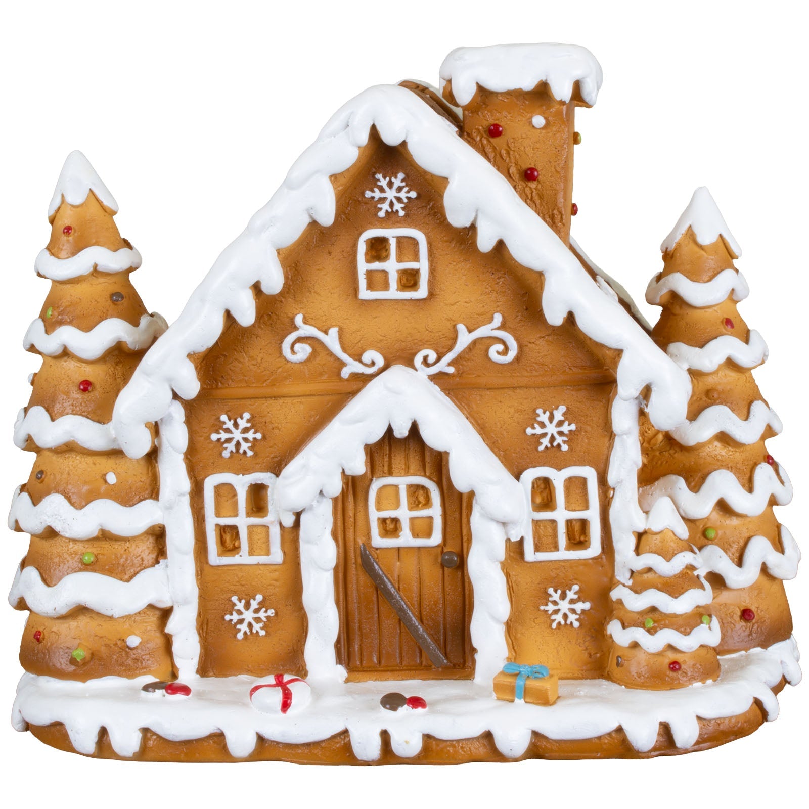 Lebkuchenhaus 14cm, Polyresin(2)