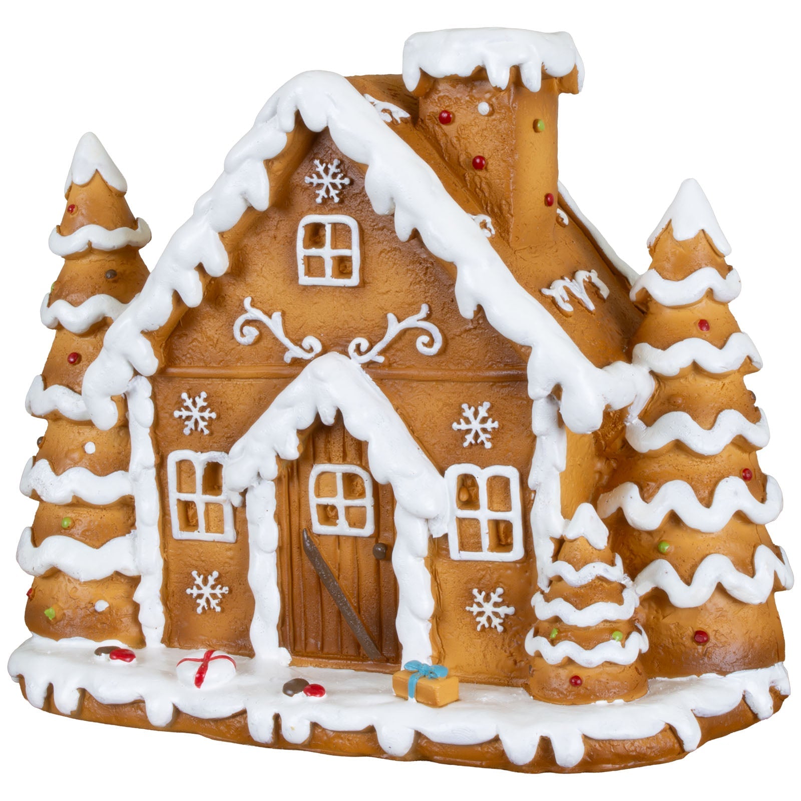 Lebkuchenhaus 14cm, Polyresin(2)