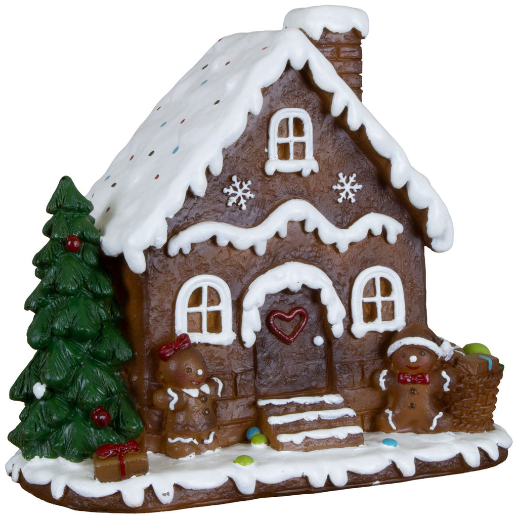 Lebkuchenhaus 14cm, Polyresin(2)