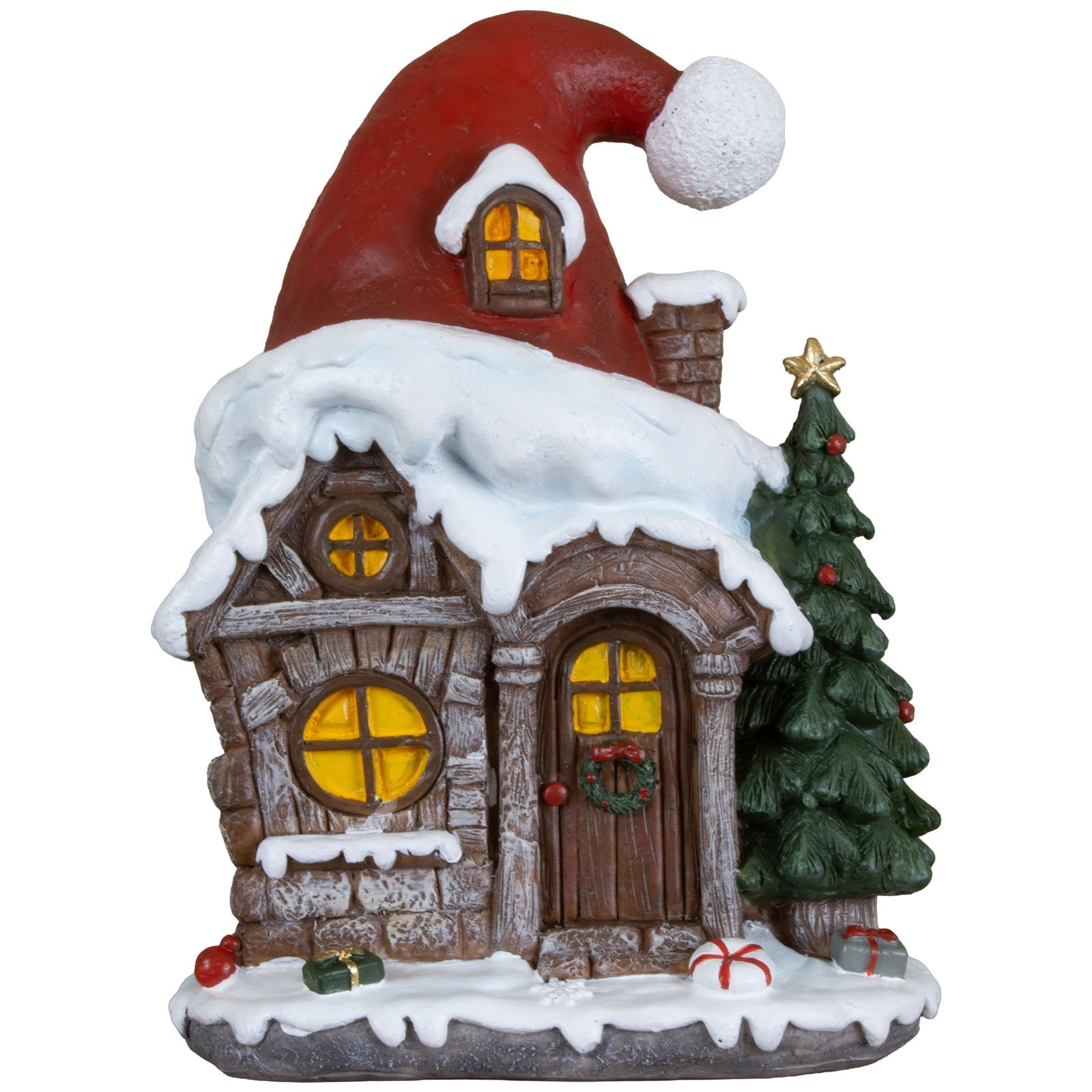 Lebkuchenhaus 19cm, Polyresin(2)