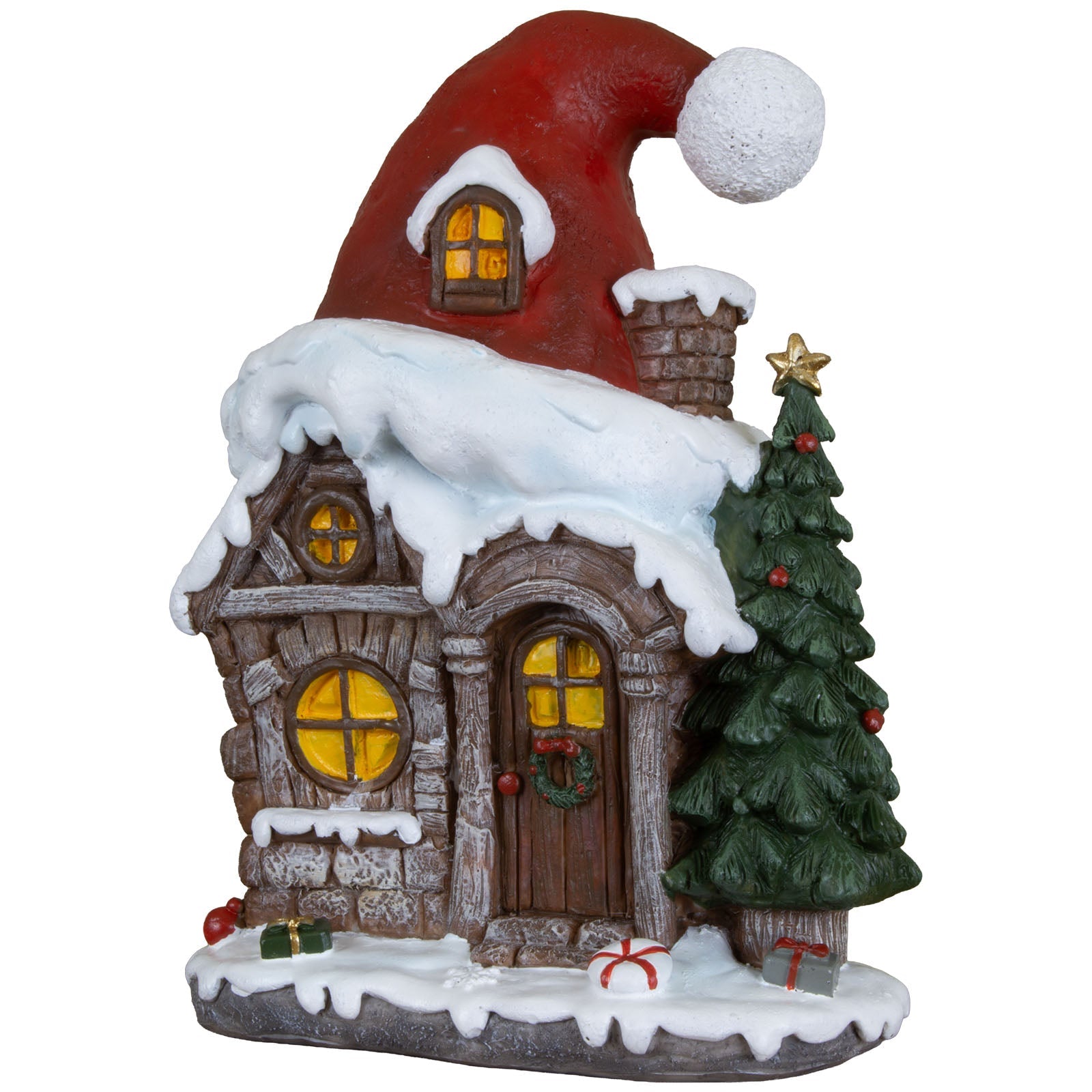 Lebkuchenhaus 19cm, Polyresin(2)
