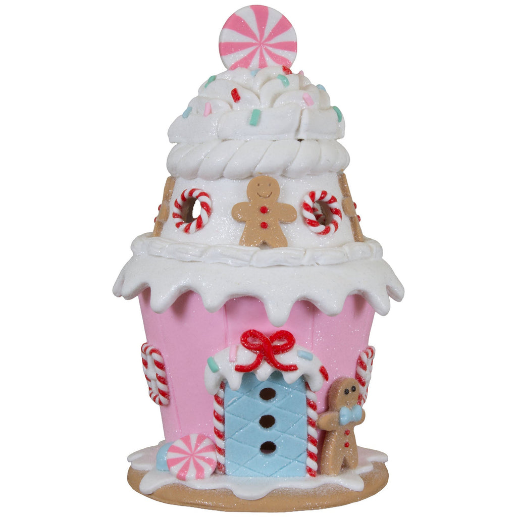 Lebkuchenhaus 16cm, 2 Designs