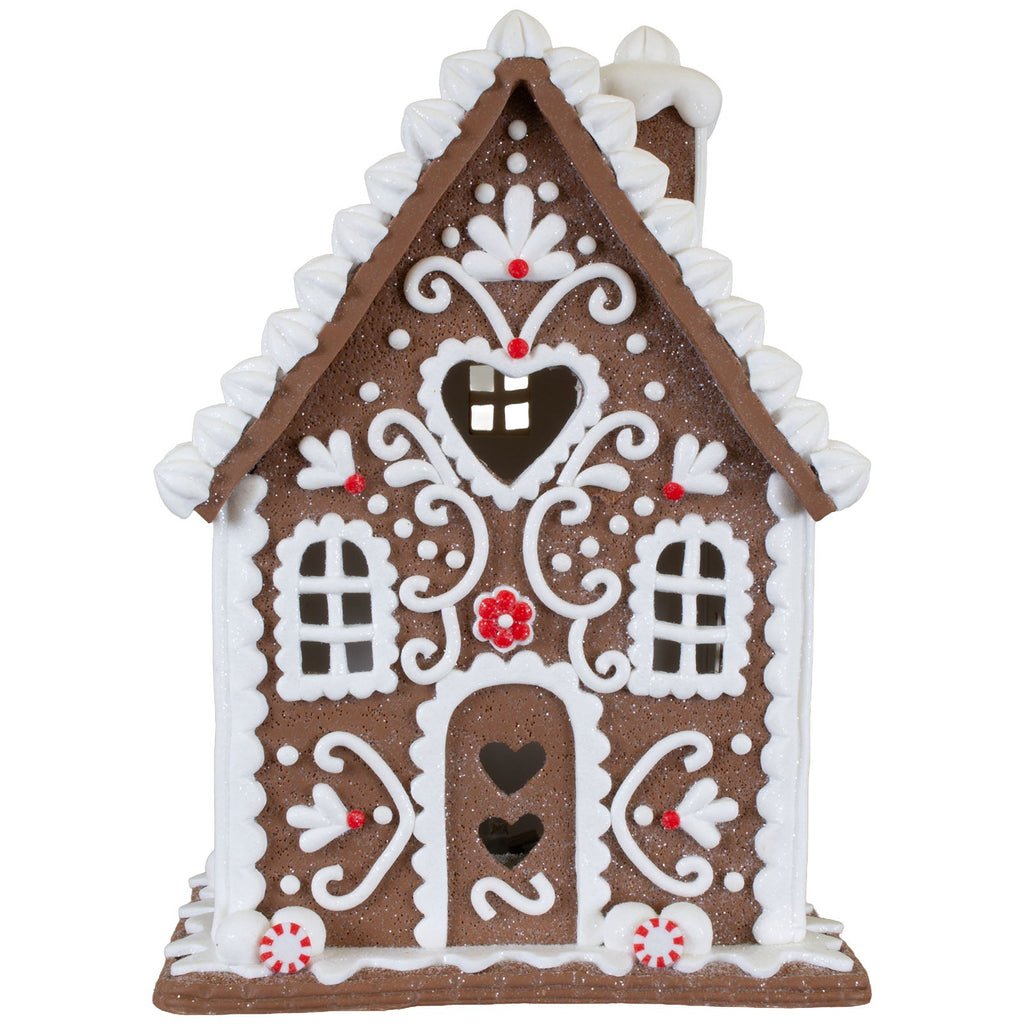 LED Lebkuchenhaus 20cm, Polyclay(2)