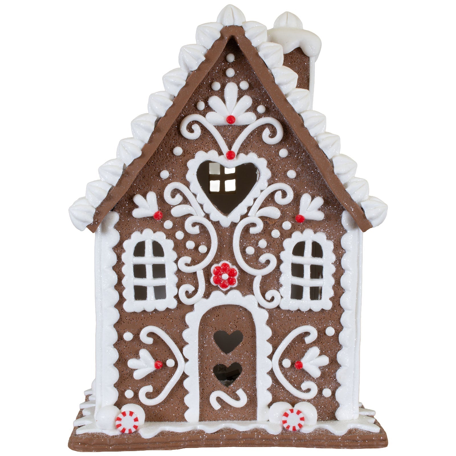LED Lebkuchenhaus 20cm, Polyclay(2)