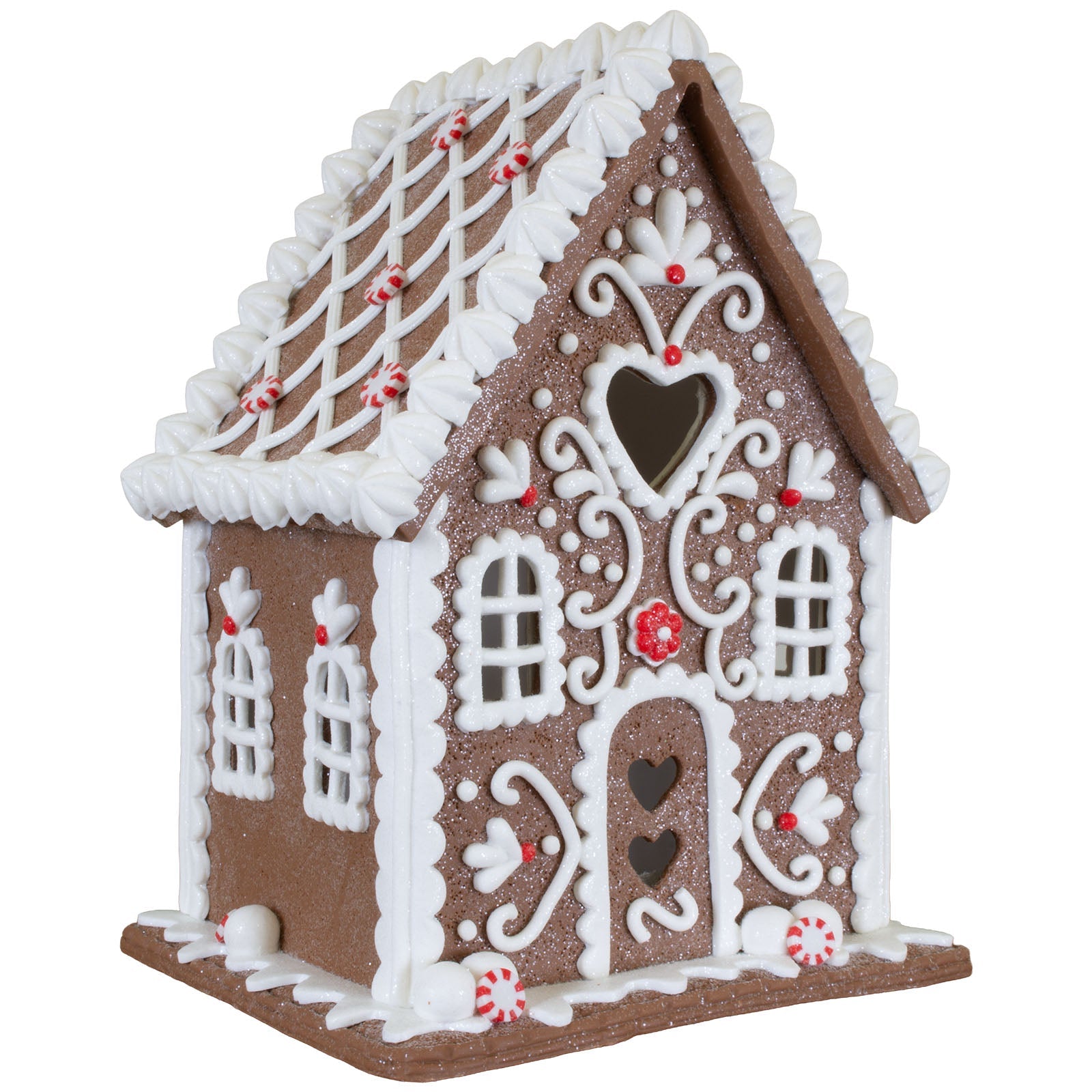 LED Lebkuchenhaus 20cm, Polyclay(2)