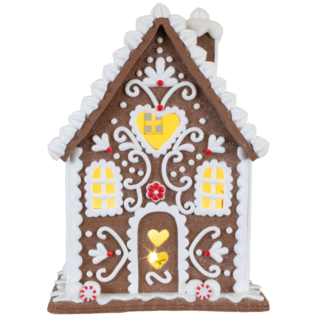 LED Lebkuchenhaus 20cm, Polyclay(2)