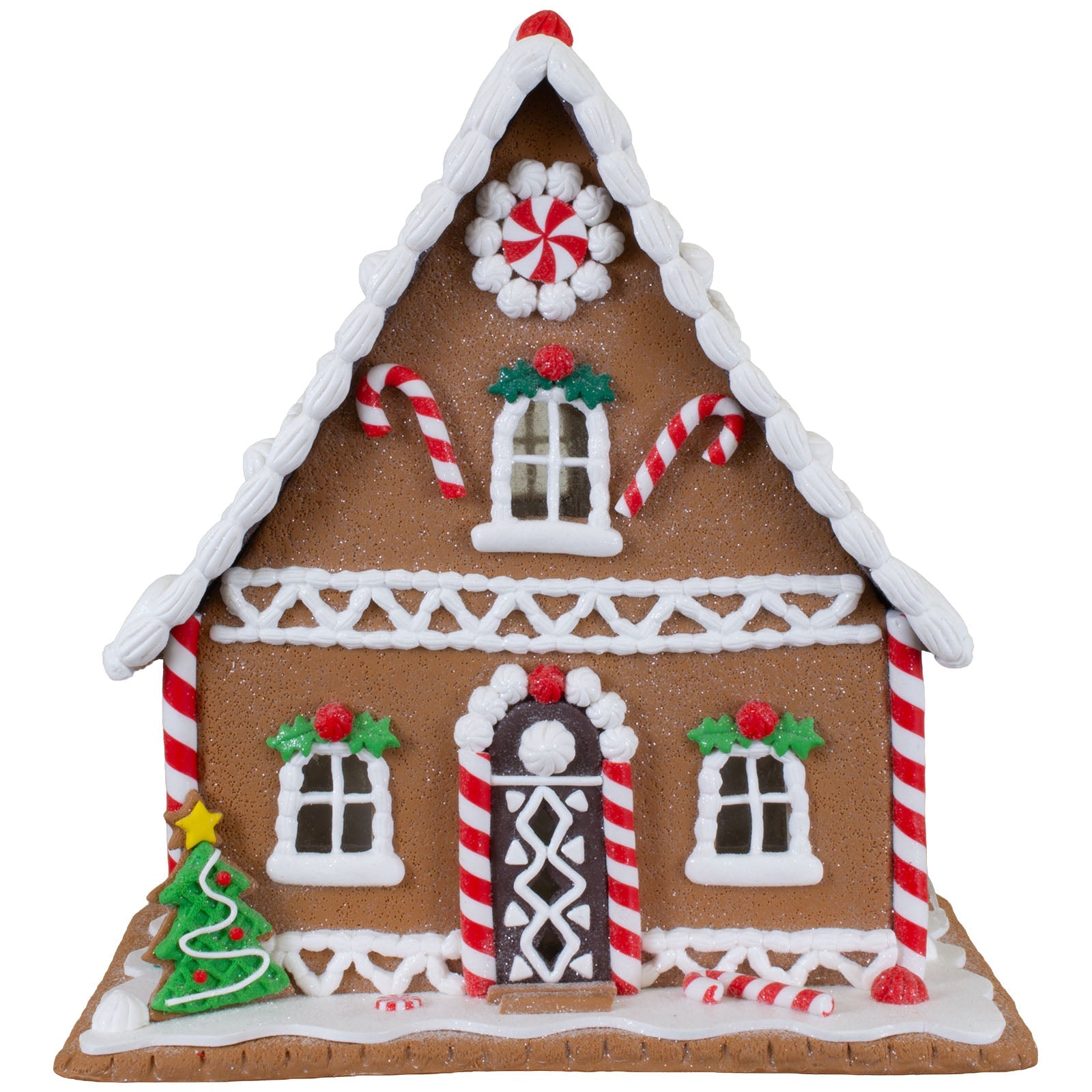LED Lebkuchenhaus 25cm, Polyclay(1)