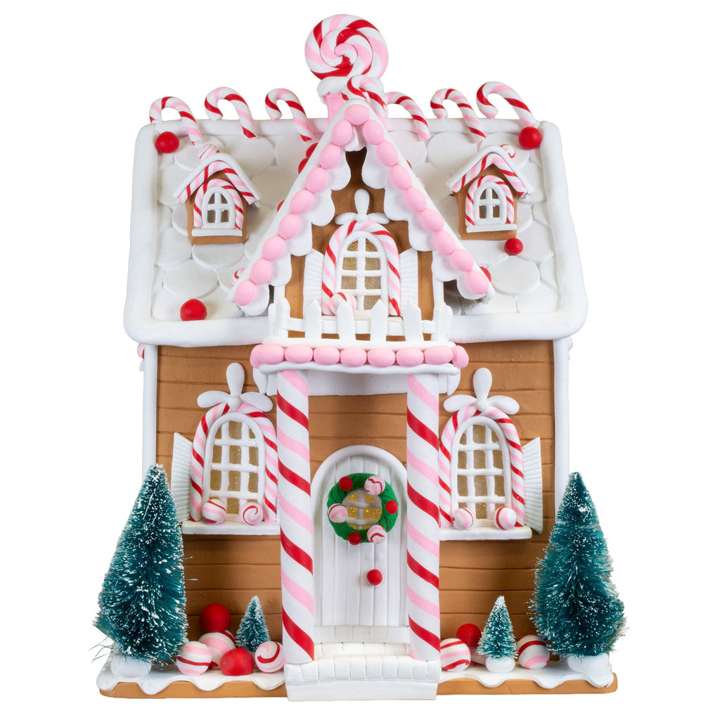 LED Lebkuchenhaus 36cm, Polyclay(1)