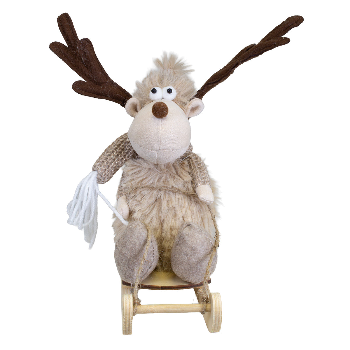 Moose on Sled 35cm