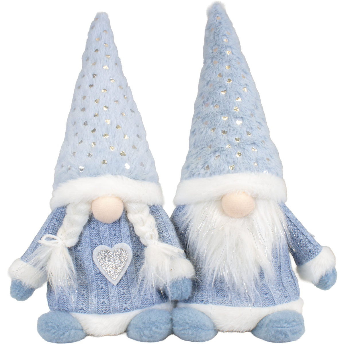 Gnom sitzend 35cm, 2 Designs(12)