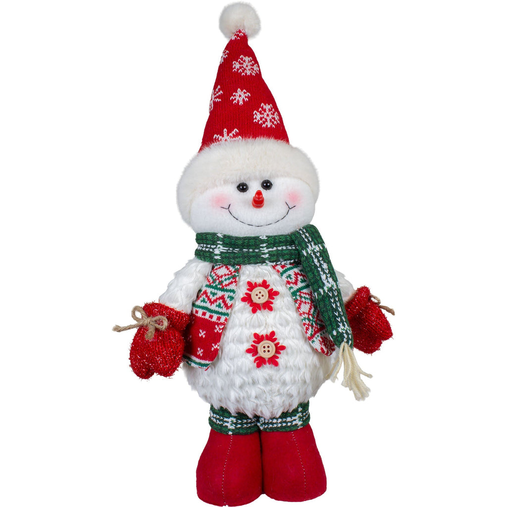 Schneemann stehender 38cm, 2 Designs