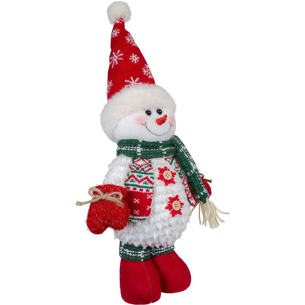 Schneemann stehender 38cm, 2 Designs